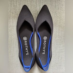 Rothy’s Black Point size 8 - Like New
